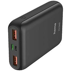 Foto van Hama pd10-hd powerbank 15000 mah lipo usb-a, usb-c® antraciet