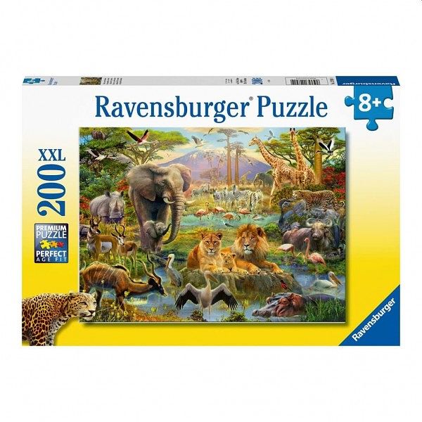 Foto van Ravensburger puzzel dieren v/d savanne