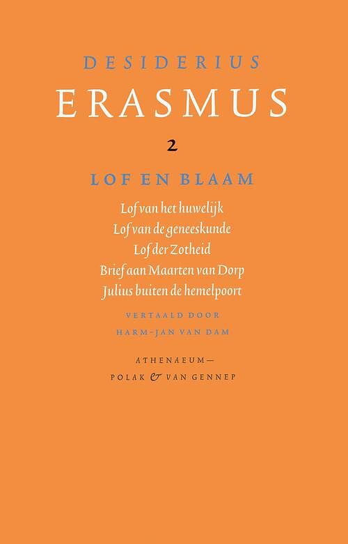 Foto van Lof en blaam - desiderius erasmus - ebook (9789025307837)