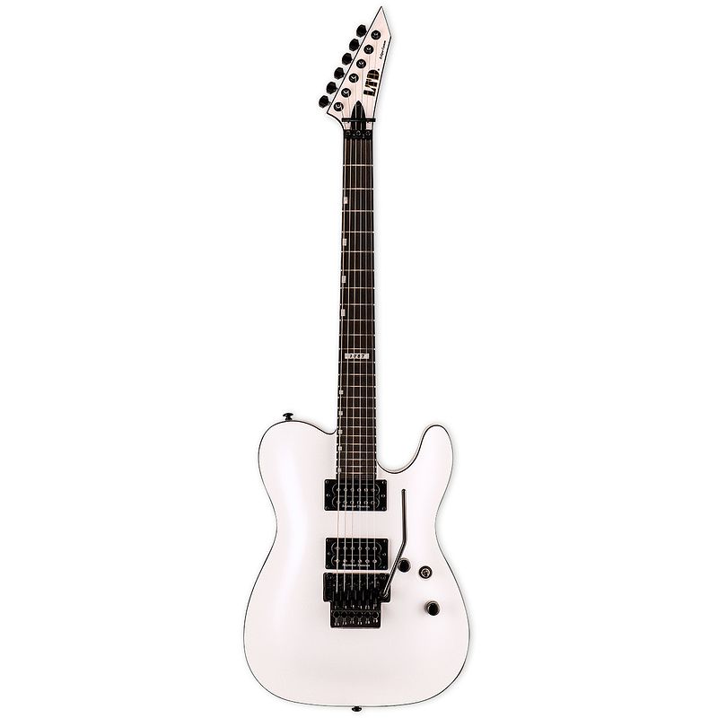Foto van Esp ltd eclipse 's87 pearl white elektrische gitaar