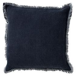 Foto van Dutch decor burto - sierkussen van katoen insignia blue 45x45 cm - blauw - blauw