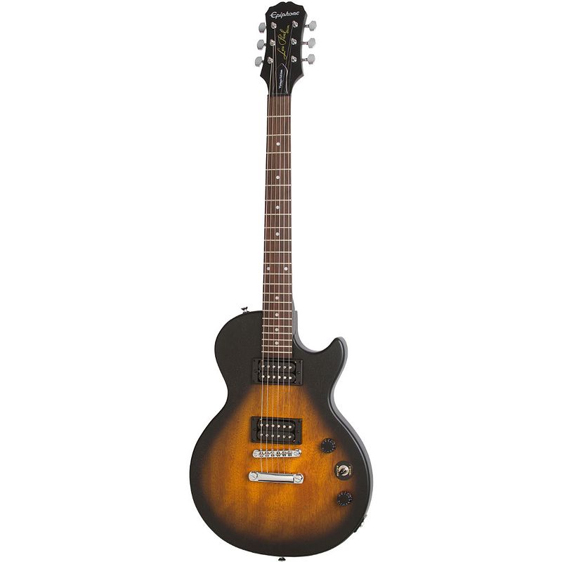 Foto van Epiphone les paul special satin e1 tobacco sunburst vintage