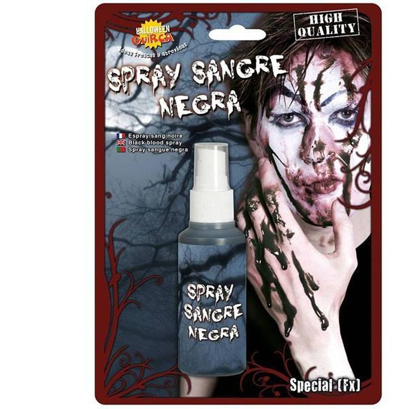 Foto van Fiestas guirca nepbloed sangre spray junior 60 ml zwart