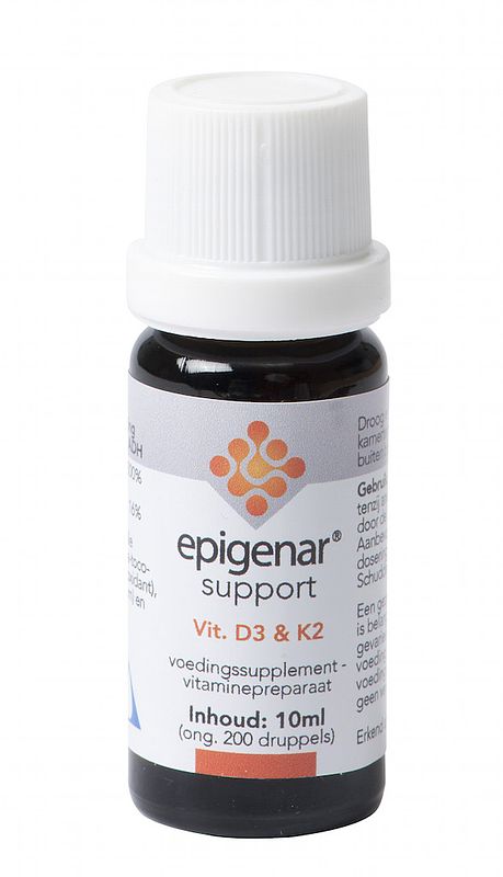 Foto van Epigenar support vitamine d3 en k2 druppels 10ml