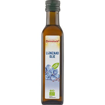 Foto van Zonnatura lijnzaadolie 250ml bij jumbo