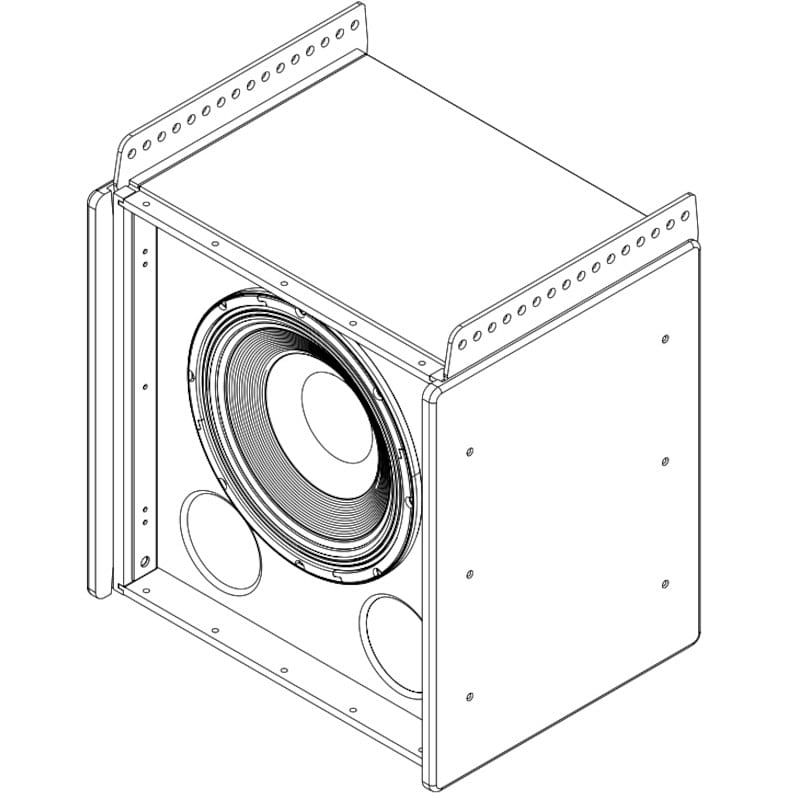 Foto van Electro-voice eva-1151d-piw subwoofer module 1 x 15-inch wit