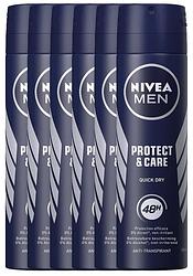 Foto van Nivea men protect & care deodorant spray voordeelverpakking