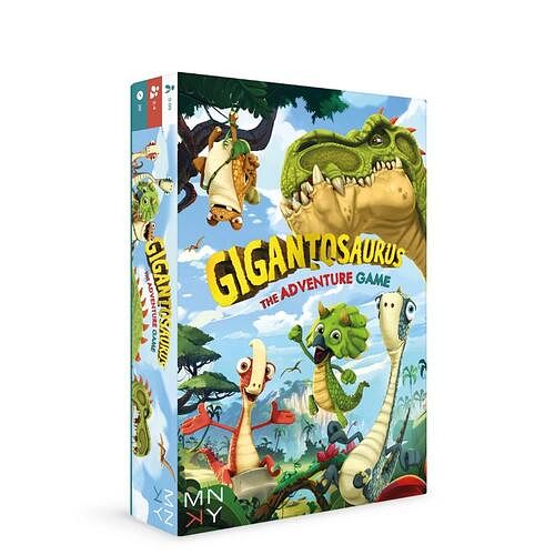 Foto van Gigantosaurus - bordspel - overig (8720828407172)