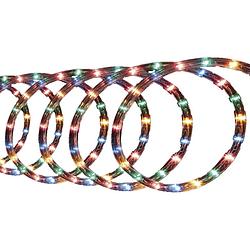 Foto van Lichtslang/slangverlichting 6 meter met 108 lampjes gekleurd - lichtslangen