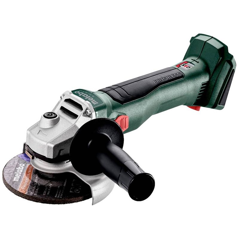 Foto van Metabo w 18 l bl 9-125 602374850 haakse accuslijper 125 mm brushless, zonder accu, zonder lader 18 v