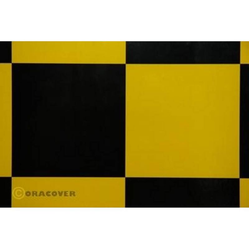 Foto van Oracover 691-033-071-010 strijkfolie fun 6 (l x b) 10 m x 60 cm geel, zwart