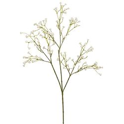 Foto van Kunstbloemen gipskruid/gypsophila takken gebroken wit 60 cm - kunstbloemen