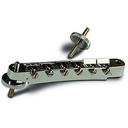 Foto van Gibson abr-1 tune-o-matic bridge nickel originele gibson brug voor les paul gitaar