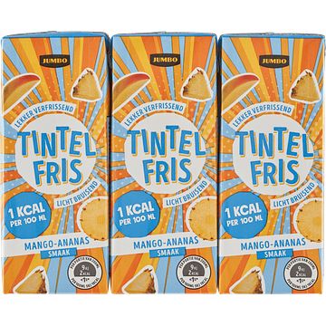 Foto van Jumbo tintelfris mangoananas smaak 6 x 200ml