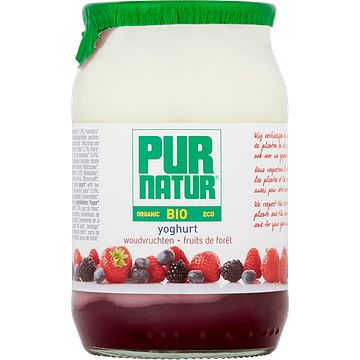 Foto van Pur natur bio yoghurt woudvruchten 150g bij jumbo