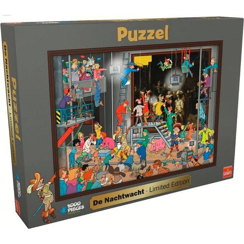 Foto van Goliath that'ss life nachtwacht - limited edition puzzel 1000 stukjes