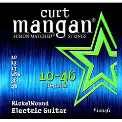 Foto van Curt mangan nickel wound 10-46 snarenset voor elektrische gitaar