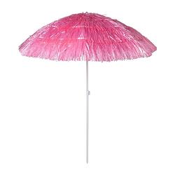 Foto van Hawaii parasol - fuchsia - ø160x180 cm