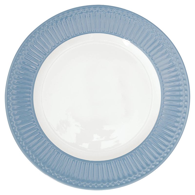 Foto van Greengate dinerbord alice nordic sky blue ø 26.5 cm