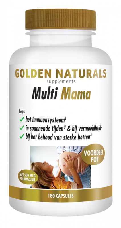 Foto van Golden naturals multi mama capsules