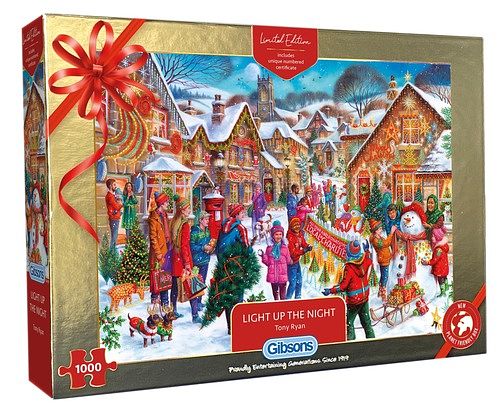 Foto van Gibsons - christmas limited edition - light up the night (1000 stukjes) - puzzel;puzzel (5012269020212)