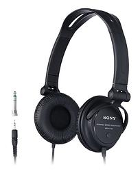 Foto van Sony mdr-v150 hoofdtelefoon zwart