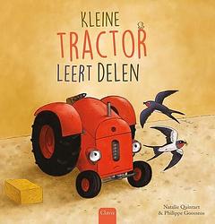 Foto van Kleine tractor leert delen - natalie quintart - hardcover (9789044850819)