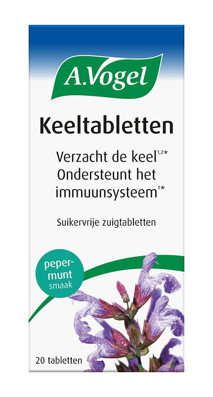 Foto van A.vogel keeltabletten