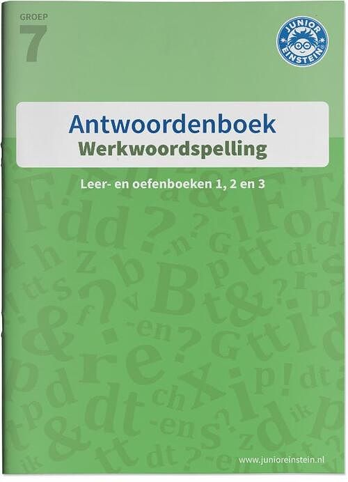 Foto van Werkwoordspelling antwoorden - paperback (9789492265449)