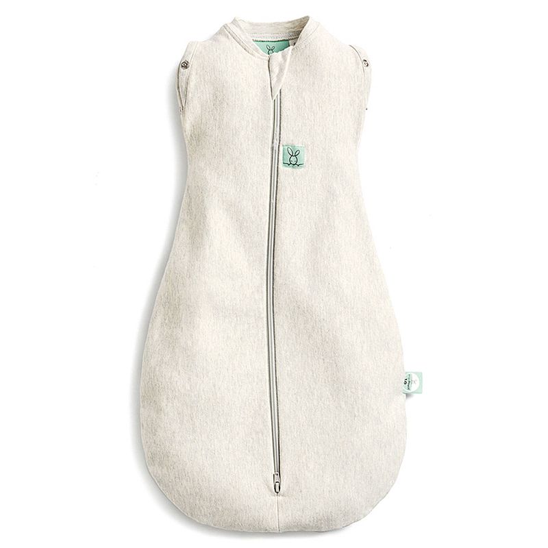 Foto van Ergopouch baby inbaker slaapzak cocoon - tog 1.0 (grey marle, 3-6m)