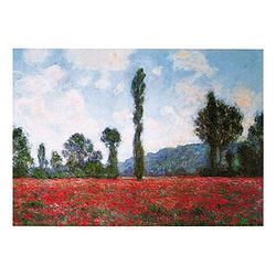 Foto van Claude monet - campo di papaveri kunstdruk 50x40cm