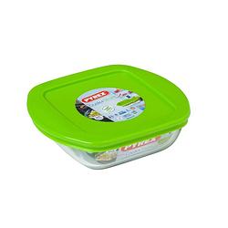 Foto van Pyrex ovenschaal met deksel cook & store - 14 x 12 x 4 cm / 350 ml