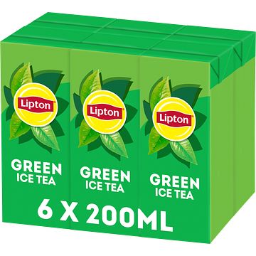 Foto van Lipton ice tea green 6pack bij jumbo