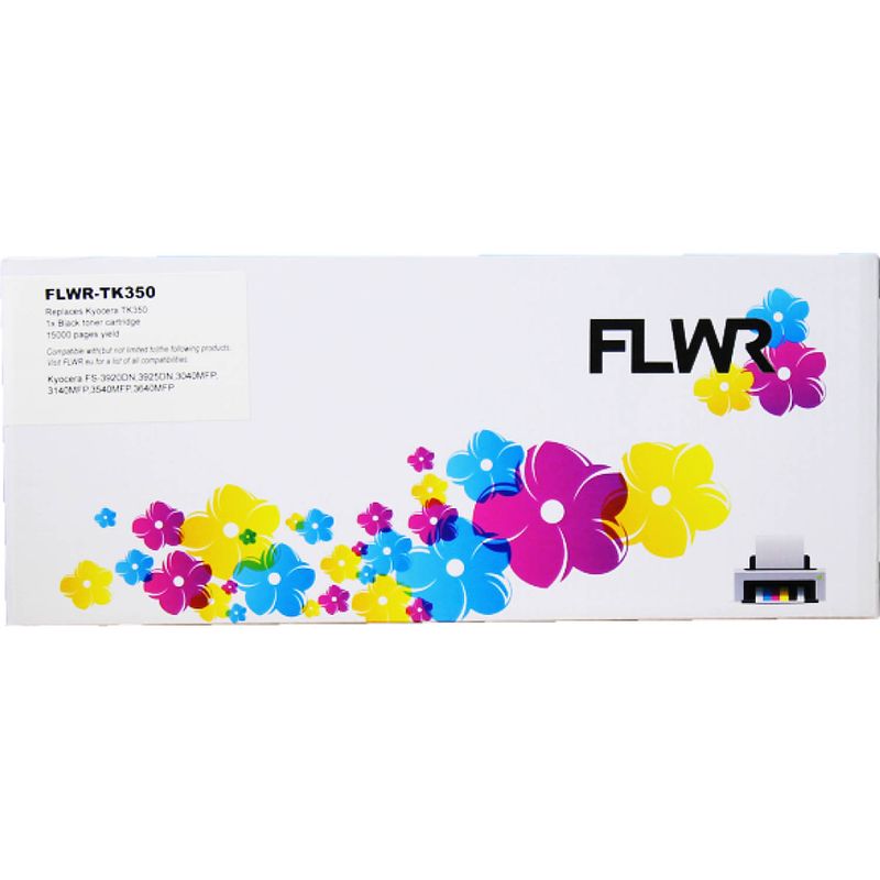 Foto van Flwr kyocera mita tk-350 zwart toner