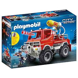 Foto van Playmobil city action brandweer terreinwagen met waterkanon 9466