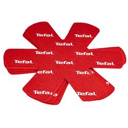 Foto van Tefal k2203004 panbeschermers - 38 x 36 x 1 cm - rood - 4 stuks