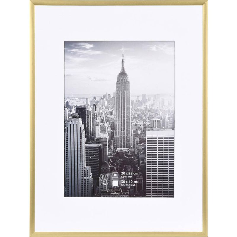 Foto van Henzo fotolijst manhattan - 30 x 40 cm - goudkleurig