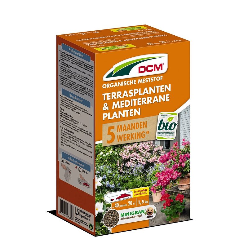 Foto van Meststof terrasplanten & meditterane planten 1,5 kg