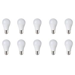 Foto van Led lamp 10 pack - e27 fitting - 10w dimbaar - helder/koud wit 6400k