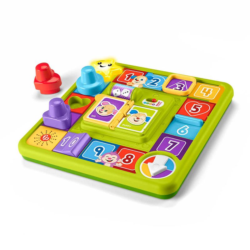 Foto van Fisher-price leerplezier puppy spelletjesbord