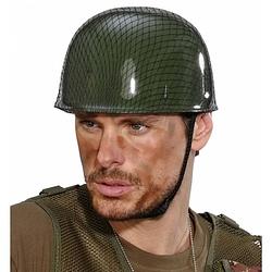 Foto van Soldaten verkleed helm voor volwassenen - verkleedhoofddeksels