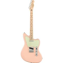 Foto van Squier paranormal offset telecaster shell pink mn elektrische gitaar