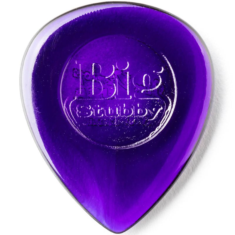 Foto van Dunlop big stubby 3.00mm plectrum paars