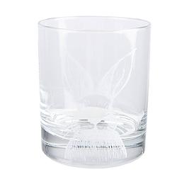 Foto van Clayre & eef waterglas 300 ml transparant glas konijn drinkbeker transparant drinkbeker