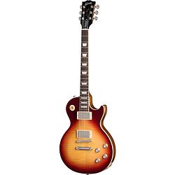 Foto van Gibson les paul standard 60s faded vintage bourbon burst elektrische gitaar met koffer