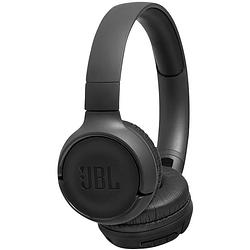 Foto van Jbl tune 500 bt on ear koptelefoon bluetooth zwart noise cancelling headset, vouwbaar