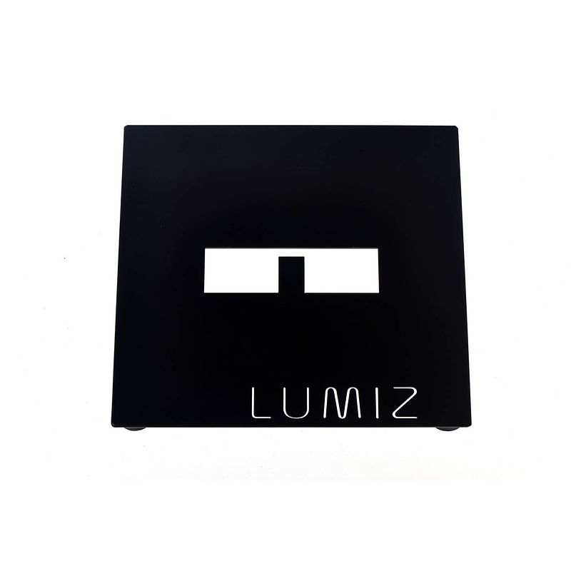 Foto van Lumiz metalen plaat voor lumiz solar buitenverlichting
