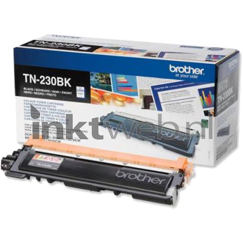 Foto van Brother tn-230bk zwart toner