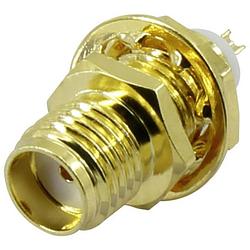 Foto van Tru components sma-khc-rg174 1372235 sma-connector bus, inbouw verticaal 50 ω 1 stuk(s)