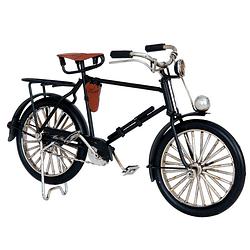 Foto van Clayre & eef zwarte model fiets 23*7*13 cm 6y2254